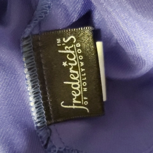 Frederick's of Hollywood Deep Purple Silky Feel Nighty || Medium EUC - Picture 12 of 12